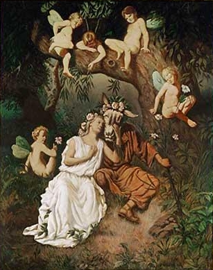 Titania in ihrer wunderbaren Tauschung begriffen